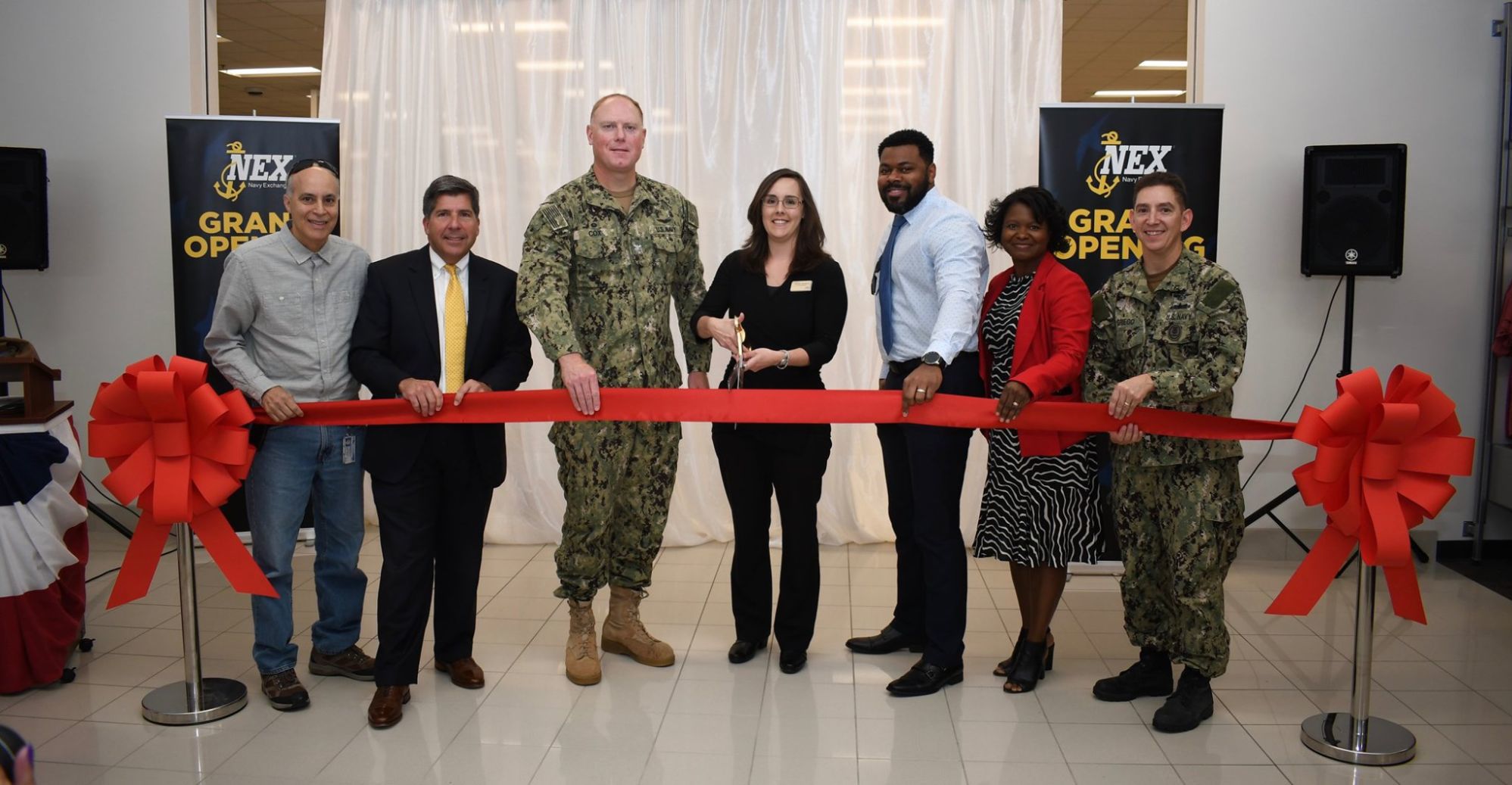 Ribbon-cutting marks end of NEX expansion
